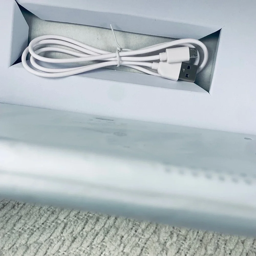 iClever Wireless‎ Keyboard White IC-BK10 Multi-Device Rechargeable Slim Open Box